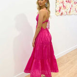 Gabby Maxi Dress - Hot Pink