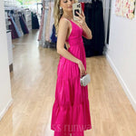 Gabby Maxi Dress - Hot Pink