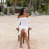 Gail Dress - White