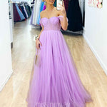 Genevieve Tulle Gown Lilac