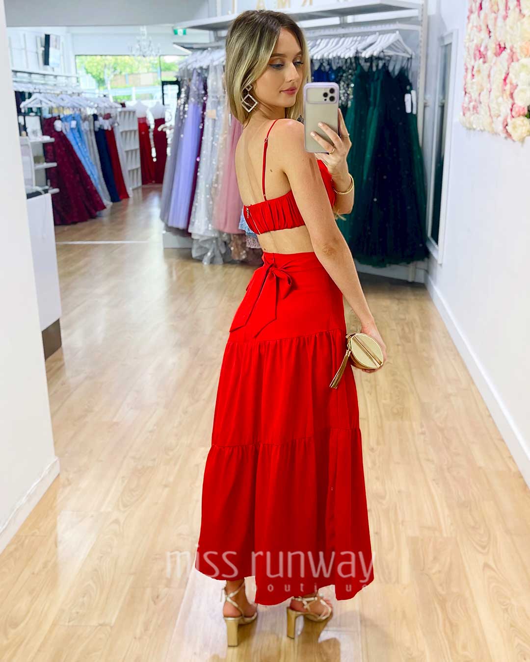 Heloise Top - Red