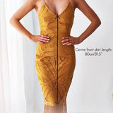 Khaleesi Lace Midi Dress - Mercury