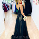 Kiri Tulle Gown - Black