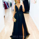 Kiri Tulle Gown - Black
