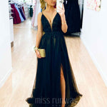 Kiri Tulle Gown - Black