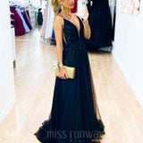 Kiri Tulle Gown - Black