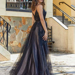 Kiri Tulle Gown - Black