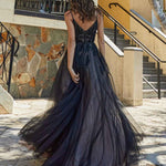 Kiri Tulle Gown - Black