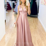Kirsty Multi Wrap Dress - Blush