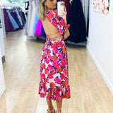 Maeve Top - Pink Floral