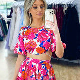 Maeve Top - Pink Floral
