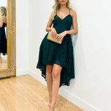 Marilyn Lace Dress - Emerald Green