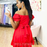 masie-mini-dress-red