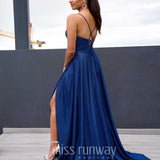 Monroe Glitter Gown - Navy