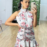 Pip Floral Dress - White