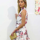 Pip Floral Dress - White