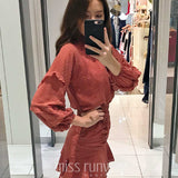 Piper Dress - Mauve