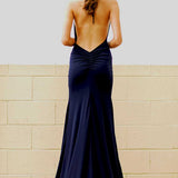 Roxy Gown - Navy - Miss Runway Boutique