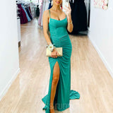 Shanghai Glitter Gown - Aqua