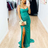 Shanghai Glitter Gown - Aqua
