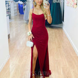 Shanghai Glitter Gown - Red
