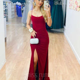 Shanghai Glitter Gown - Red