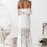 Celine Lace Set - White - Miss Runway Boutique