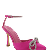Valery Diamante Heels - Fuschia