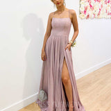Zahara Glitter Gown - Pearl