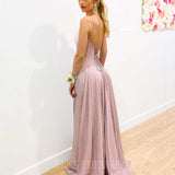 Zahara Glitter Gown - Pearl