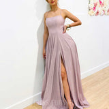 Zahara Glitter Gown - Pearl