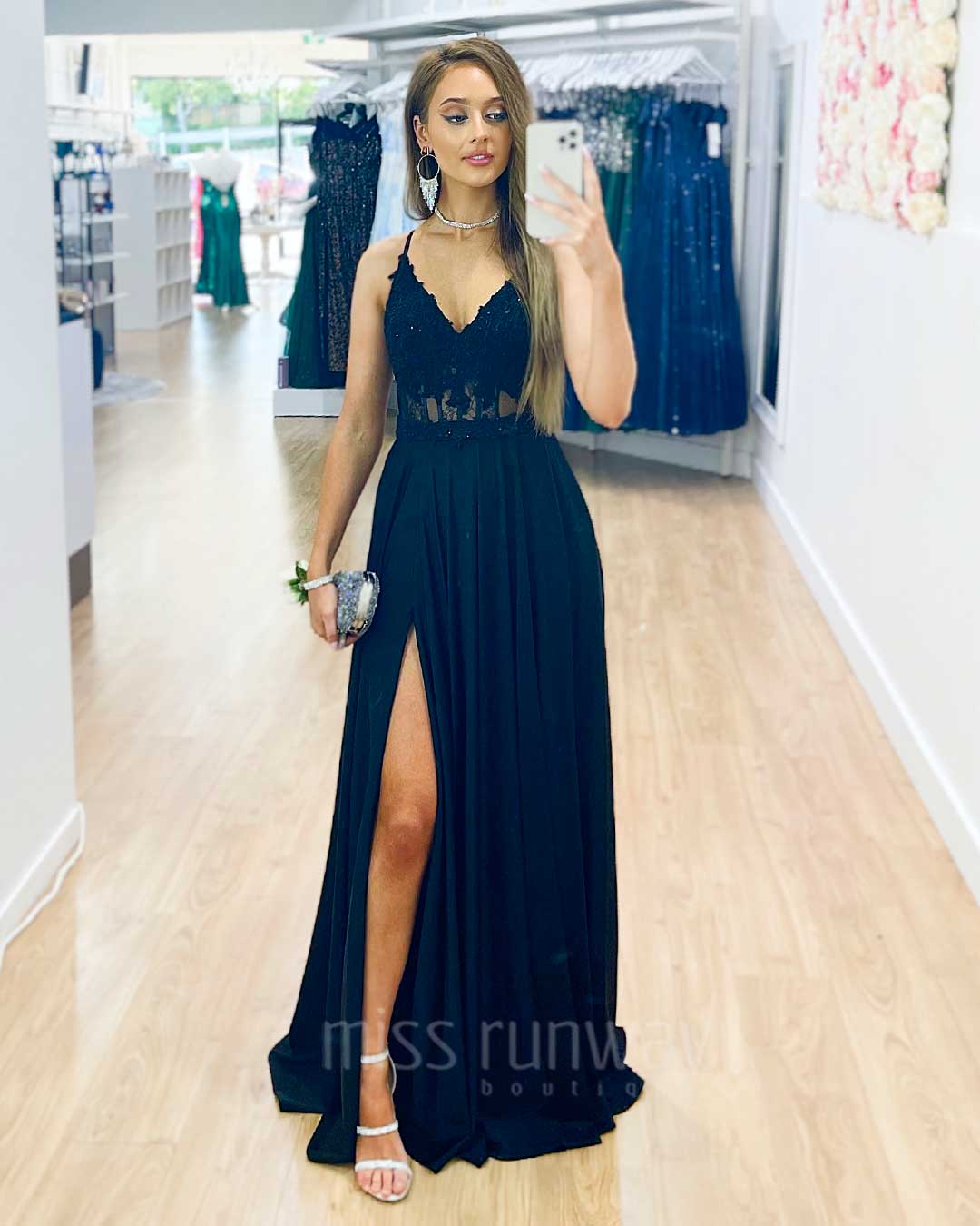 Zoe Gown - Black