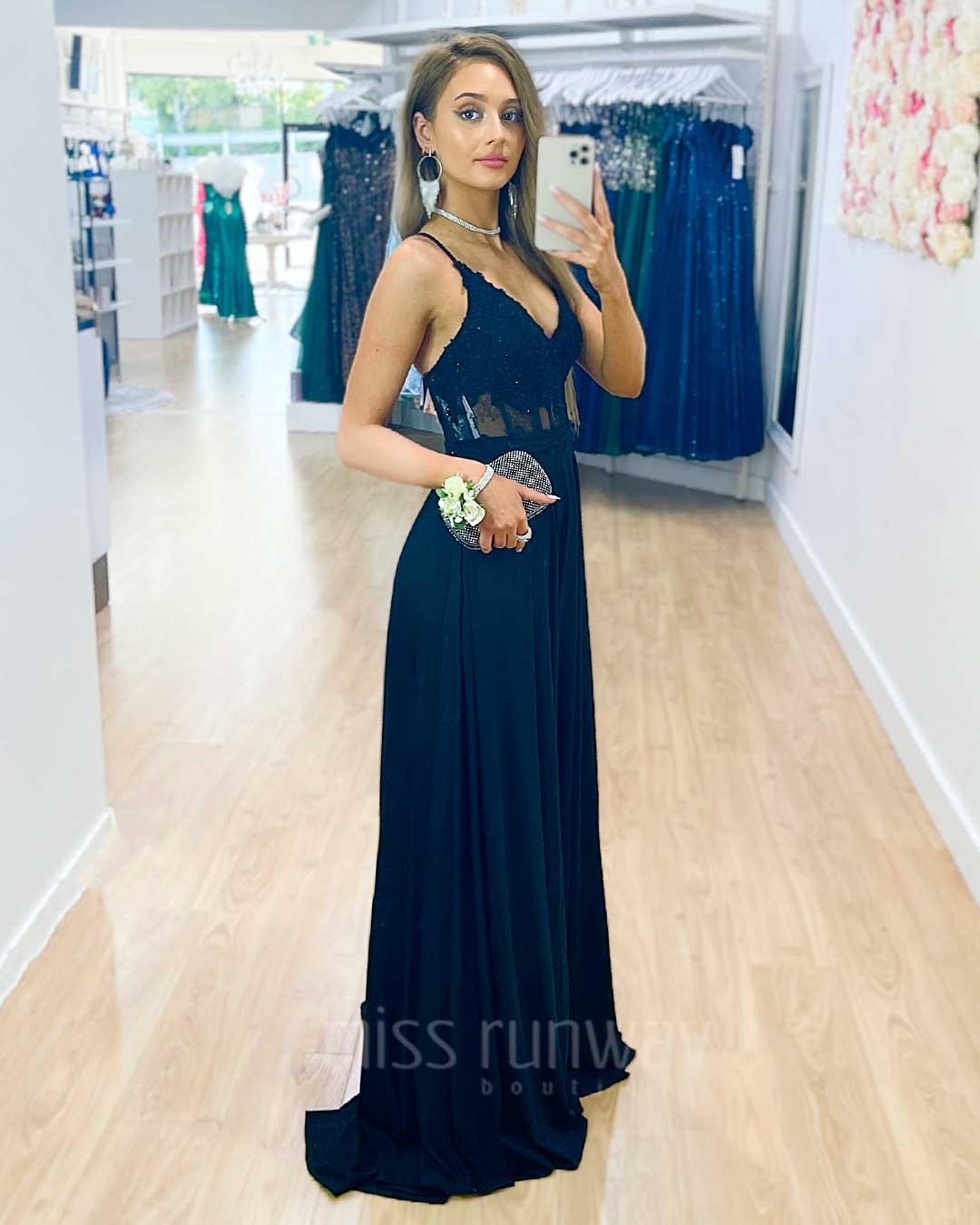Zoe Gown - Black