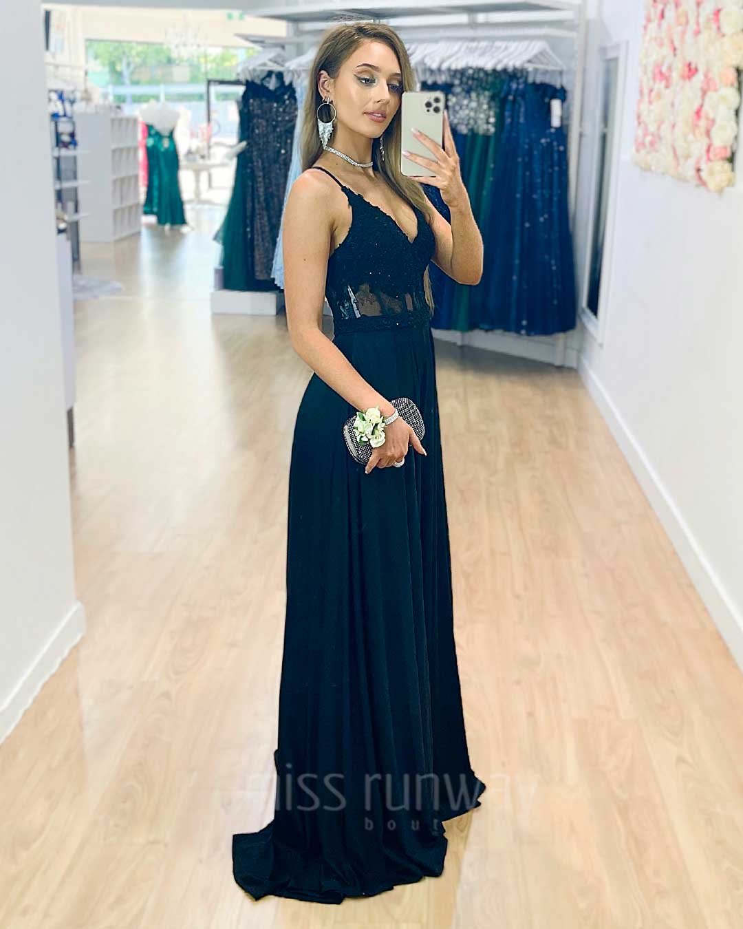 Zoe Gown - Black