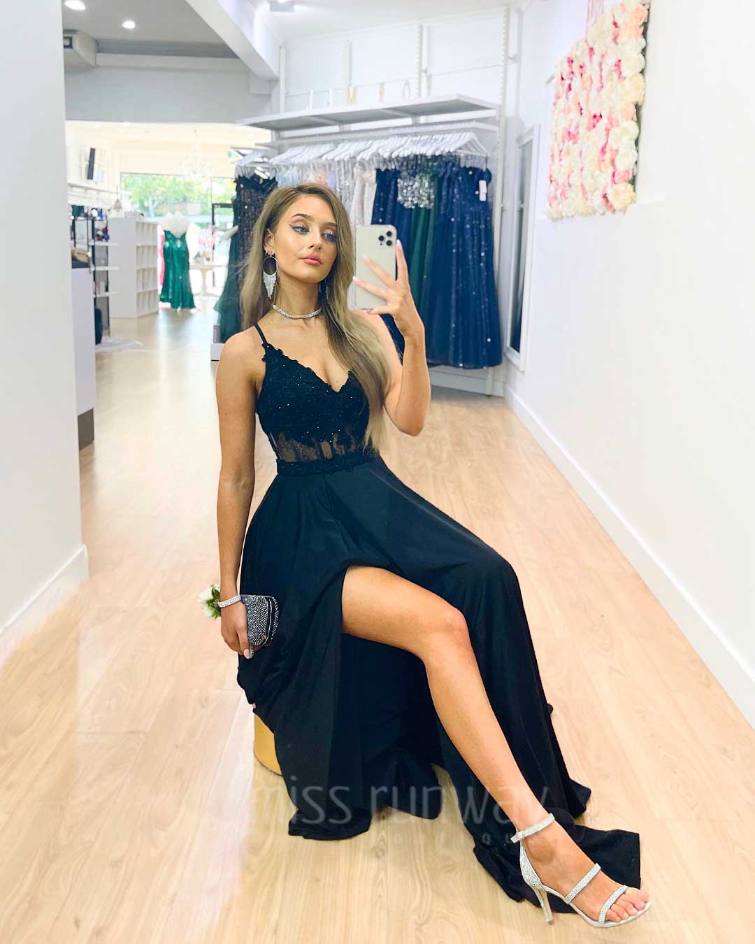 Zoe Gown - Black