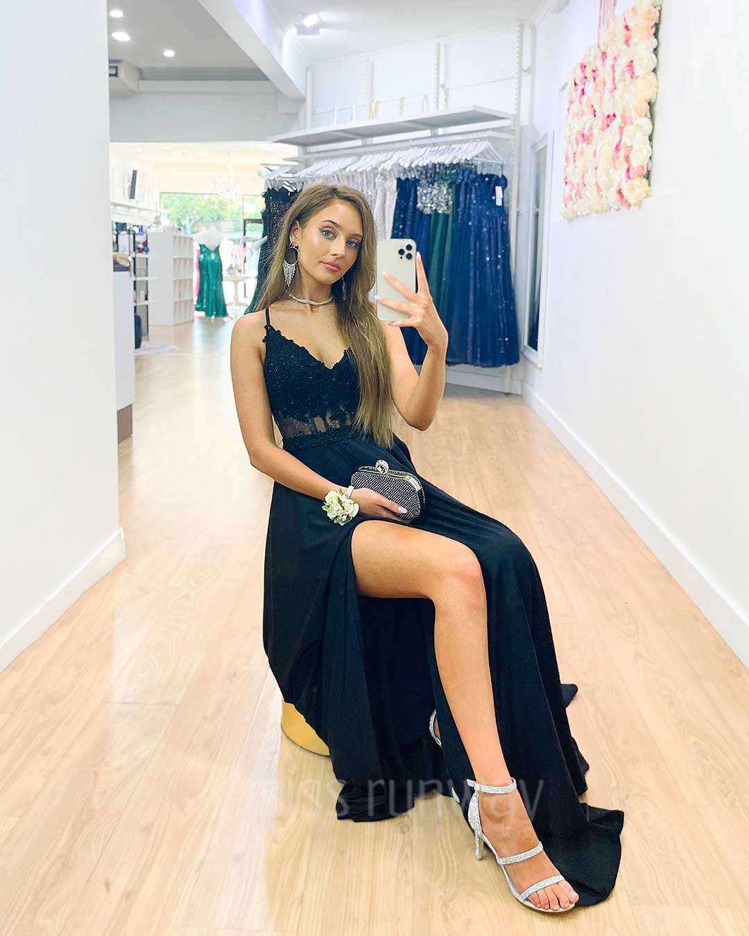 Zoe Gown - Black
