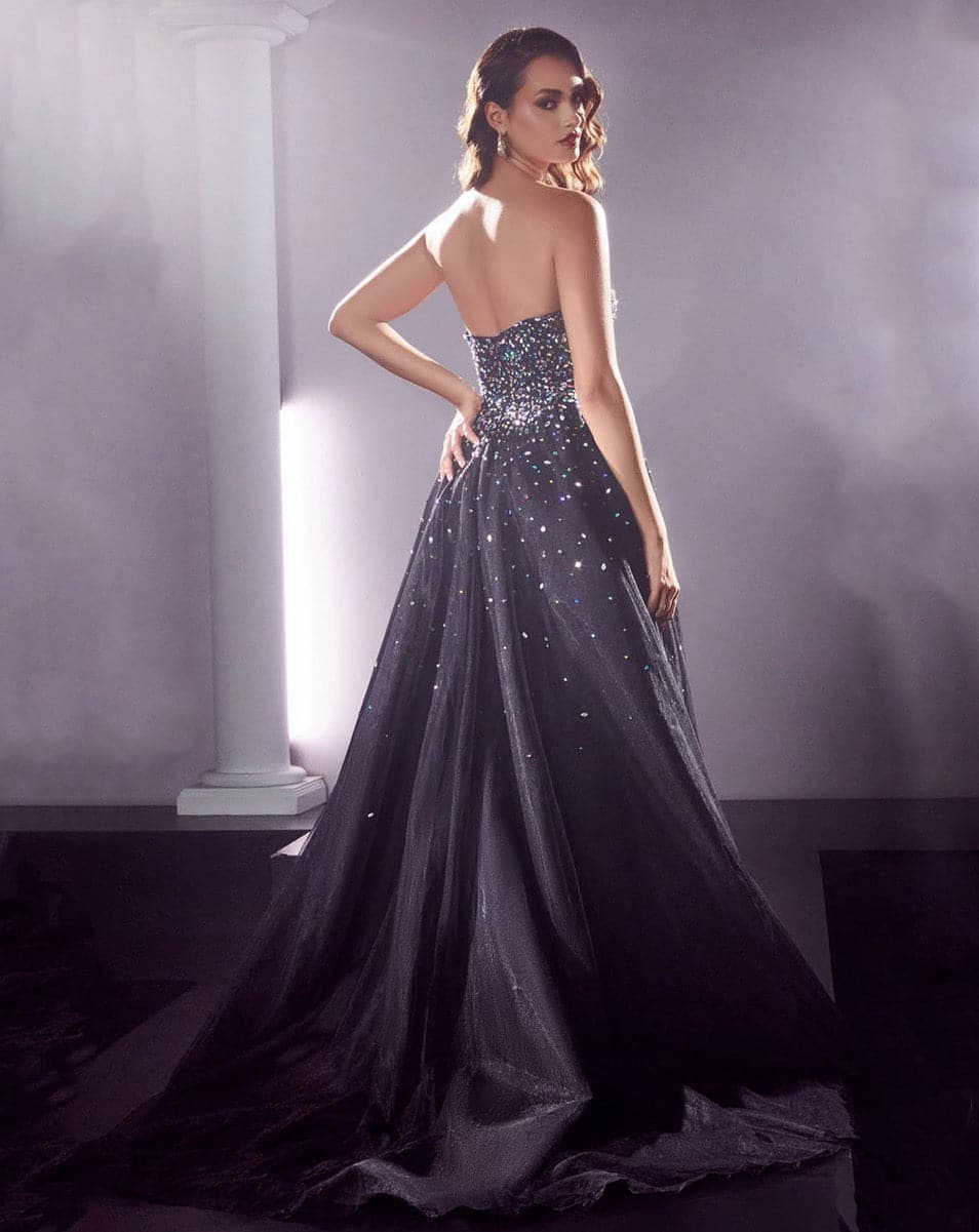 Beatrice Tulle Gown - Black