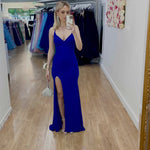 Marley Glitter Gown - Cobalt