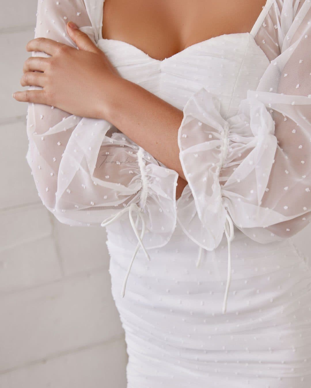 Harriette Mini Dress - White