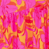 Siena Floral Maxi Dress - Hot Print