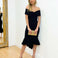 Brienne Midi Dress - Black