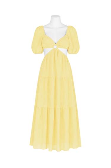 Olga Maxi Dress - Yellow