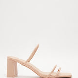 Isoka Heels - Cashew