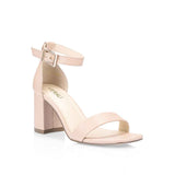 Keeley Block Heel - Nude
