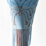 Khaleesi Lace Midi Dress - Baby Blue