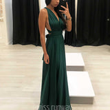 Kirsty Multi Wrap Dress - Emerald Green