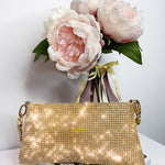 Lola Diamante Mini Bag - Gold