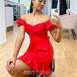 masie-mini-dress-red