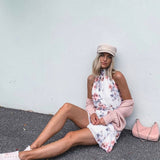 Pip Floral Dress - White