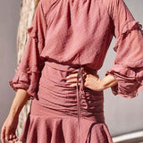 Piper Dress - Mauve